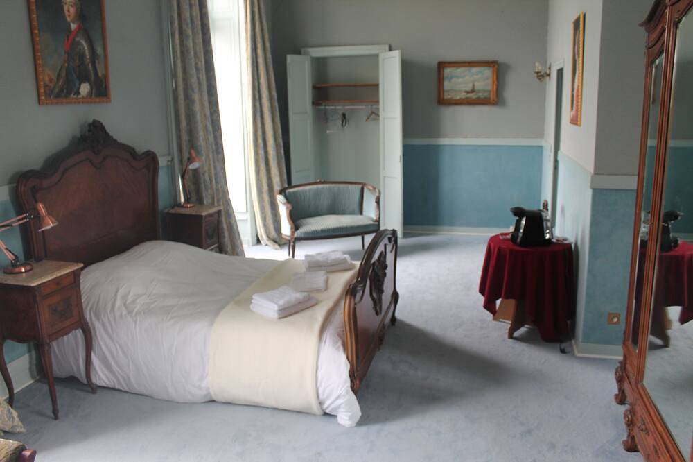 Completely renovated 18-room Louis Xiii-style chateau (sleeps 38) in Segré-en-Anjou-Bleu, Segré region