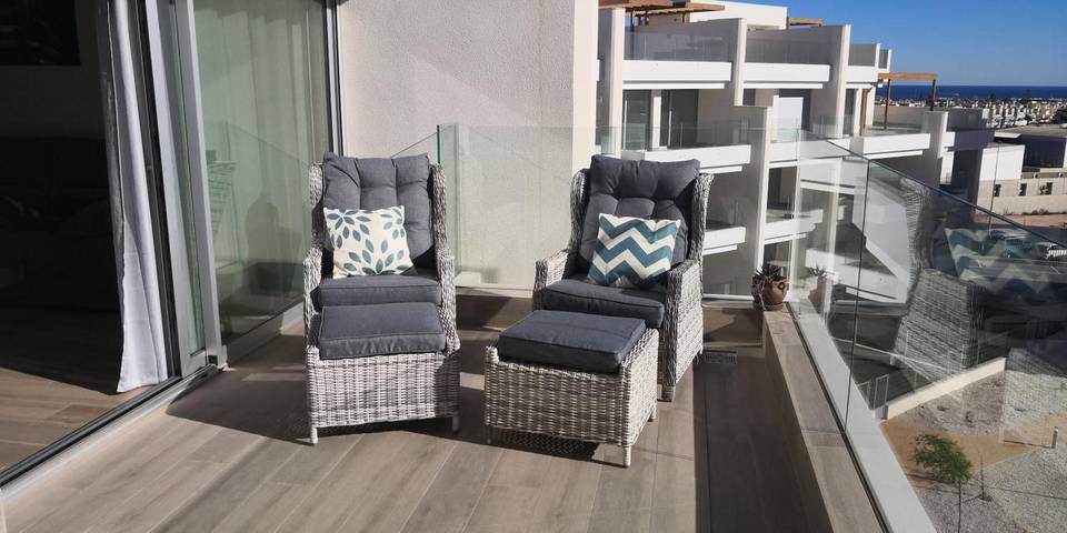 Geheel appartement, Appartement 'Penthouse Neuf Orihuela' met Uitzicht op Zee, Wi-Fi en Airconditioning in Orihuela, Costa Blanca