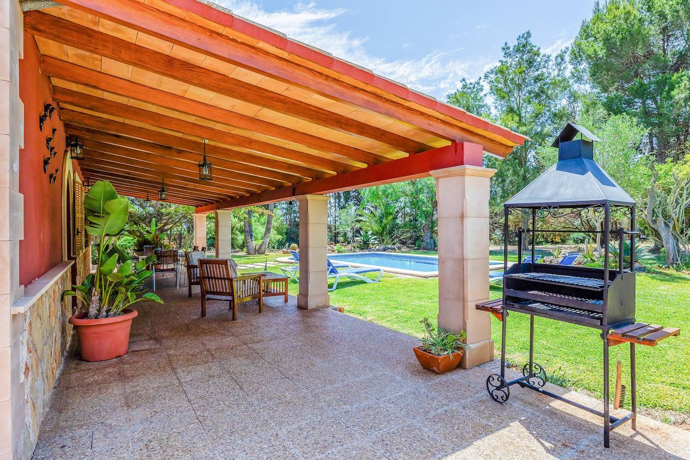 Villa 'Private Oasis Des Trenc' com piscina privada, Wi-Fi e ar condicionado in Es Trenc, Campos (Espanha)