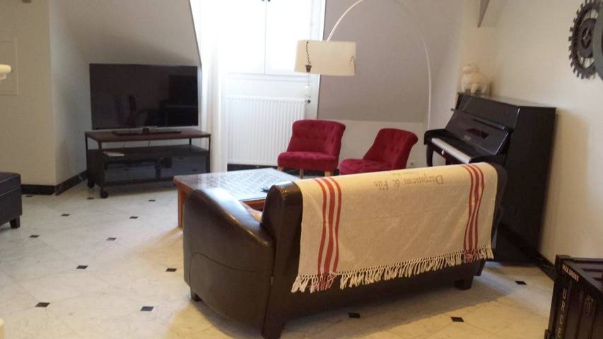 Gîte pour 6 personnes, avec piscine à Saint-Martin-le-Beau - 2