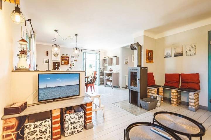 Ferienhaus für 4 Personen, mit Garten, mit Haustier in Lütow