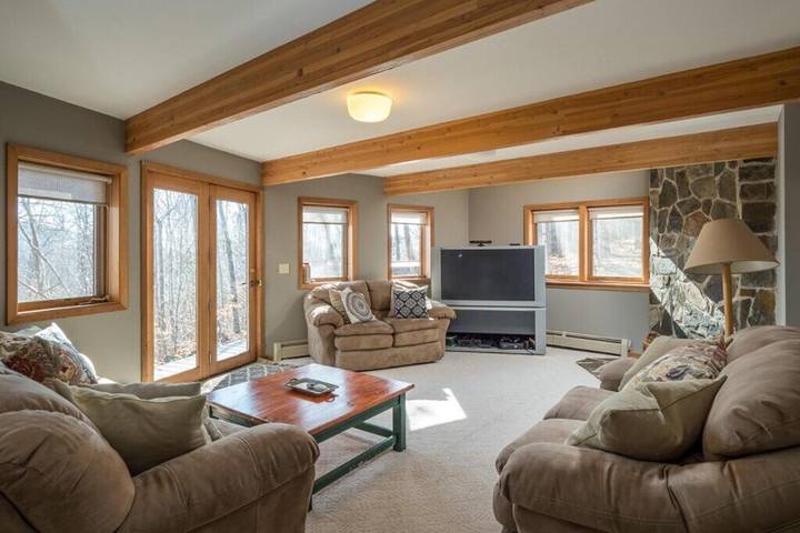 Vacation rental for 14 people, with terrace and hot tub in Sunday River