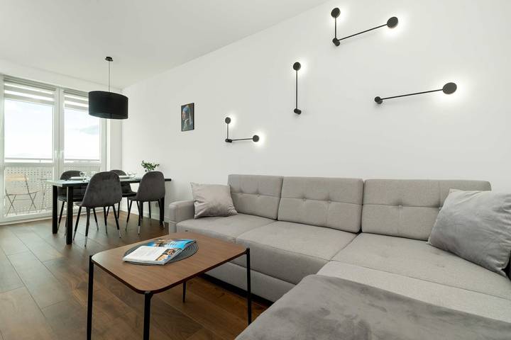 Apartament wakacyjny dla 4 osób, z balkon/ taras, Dla rodziny w Chełm
