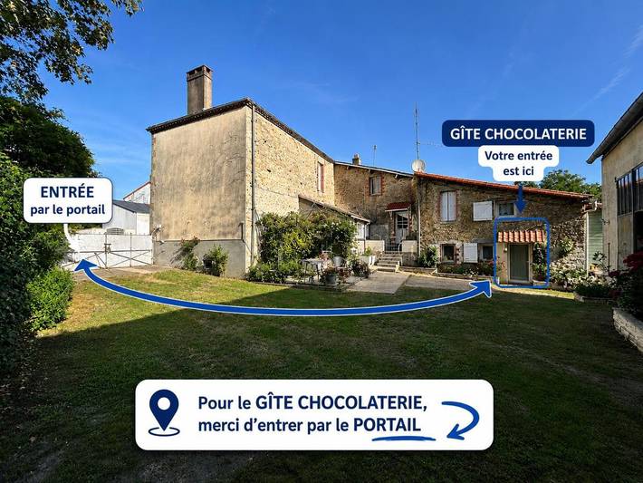 Gîte pour 5 personnes, avec jardin et vue à Saint-Vincent-Sterlanges - 2