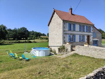 Gîte pour 6 personnes, avec piscine et jardin, animaux acceptés dans la Creuse