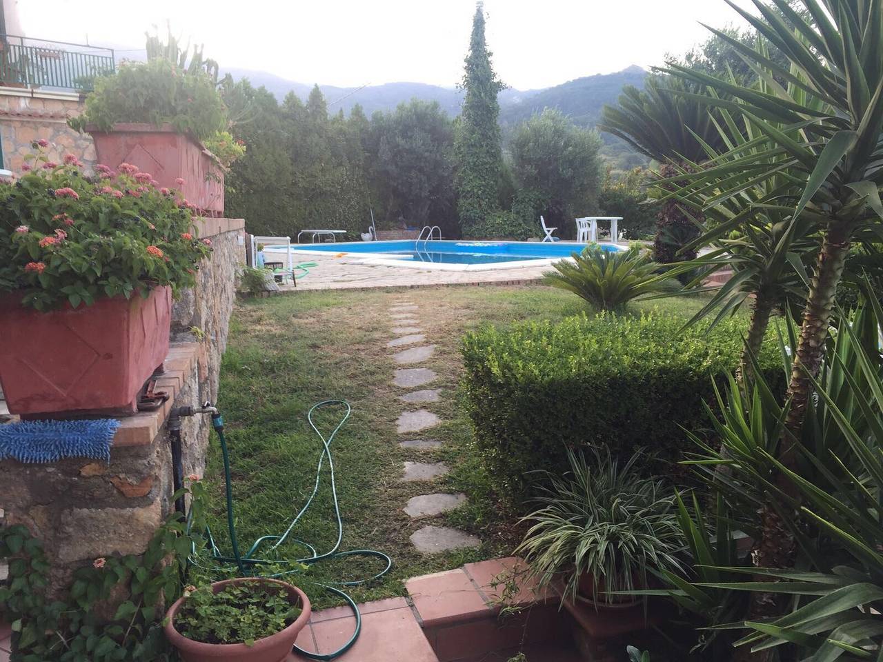 Maison de vacances « Villa Letizia 16 pers. » avec vue mer, piscine privée et Wi-Fi in San Lucido, Côte Tyrrhénienne Calabre