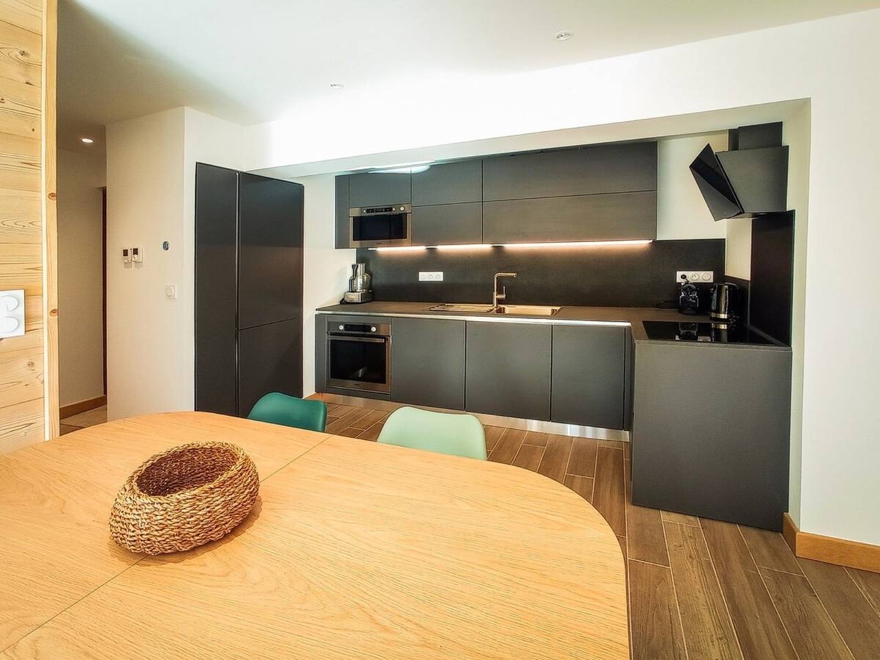 Ganze Wohnung, Appartement L’étoile du Sud Valloire – Stilvolles Refugium im Herzen von Valloire in Valloire, Region Saint-Jean-de-Maurienne