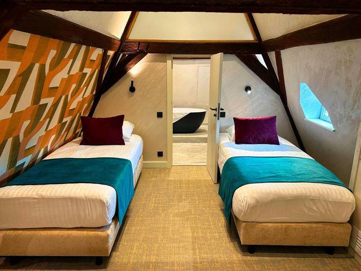 Hôtel pour 2 personnes, avec jardin et piscine ainsi que sauna et jacuzzi à Liège - 3