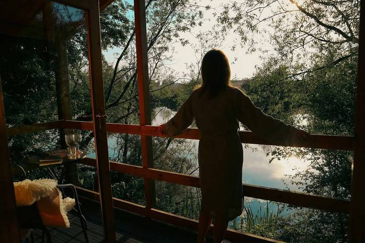Lodge for 2 people, with Hot tub and Garden in Yorkshire