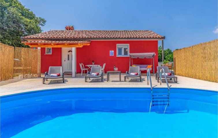 Modernes Apartment mit Pool, Parkplatz und WLAN in der Nähe des Stadtzentrums von Rebici in Marčana, Südküste Istrien