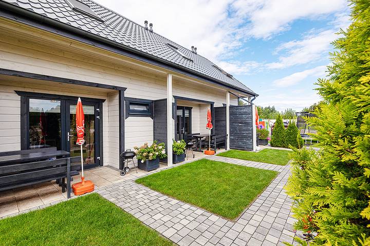 Ferienhaus für 9 Personen, mit Garten und Sauna sowie Whirlpool und Terrasse in Polen