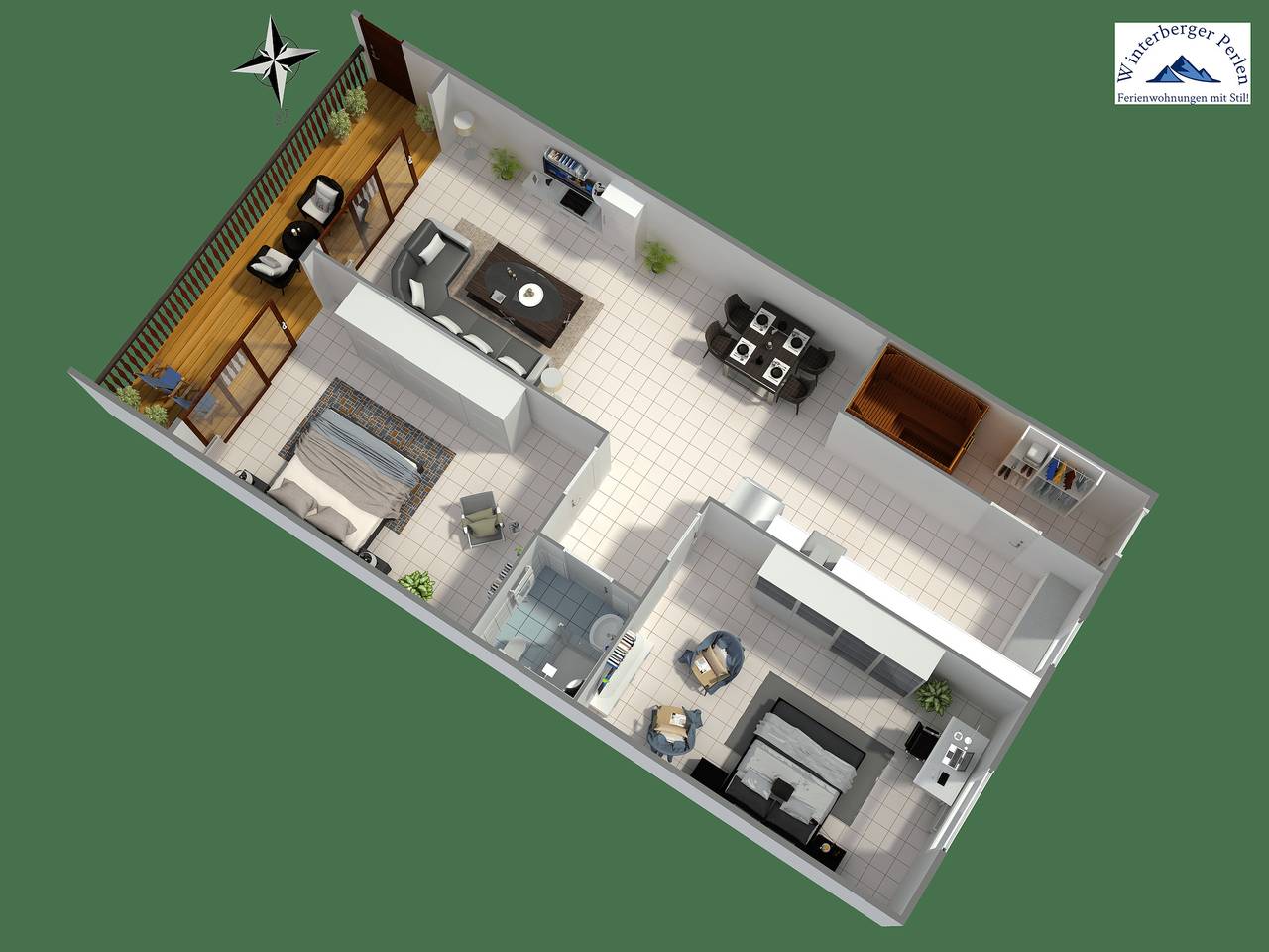 Ferienwohnung Kappeblick - Ferienwohnung in Winterberg, Hochsauerlandkreis