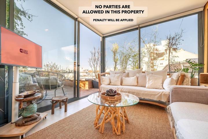 Apartamento de vacaciones para 4 personas, con Balcón y Terraza en Lisboa