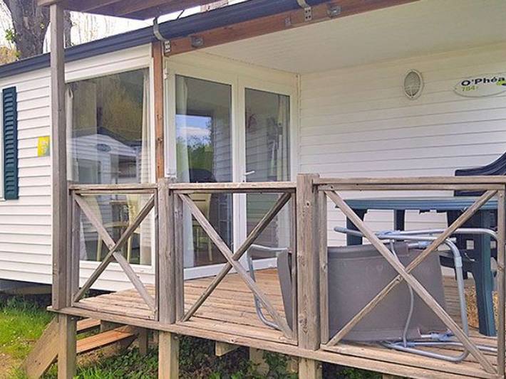 Mobil home pour 5 personnes, avec terrasse et piscine, animaux acceptés à Anduze - 2