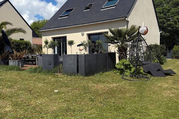 Ferienhaus für 6 Personen, mit Terrasse und Garten, mit Haustier