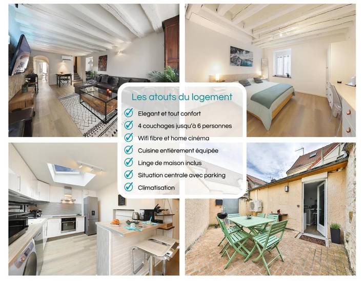 Location de vacances pour 6 personnes, avec terrasse à Orry-la-Ville - 2