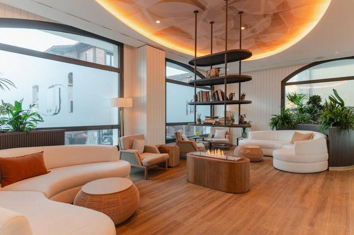Hôtel pour 2 personnes, avec terrasse ainsi que sauna et vue, animaux acceptés à Deba - 4