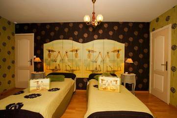 Gîte pour 2 personnes, avec jardin et vue dans Plage Kervel
