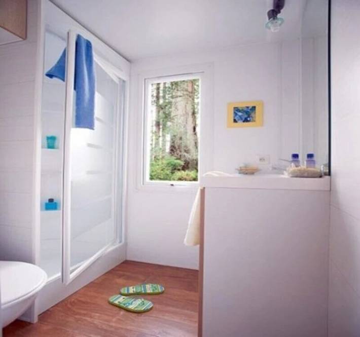Mobil home pour 6 personnes, avec piscine et bassin pour enfant dans Villeneuve-en-Retz - 2