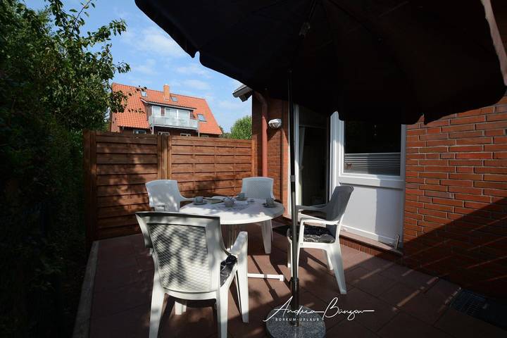 Ferienwohnung für 4 Personen, mit Balkon/Terrasse und Terrasse auf Borkum - 3