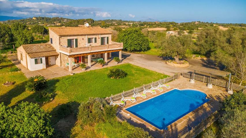 Sa Torreta De Santa Margalida - Villa mit privatem Pool und WLAN in Santa Margalida in Santa Margalida, Mallorca Norden