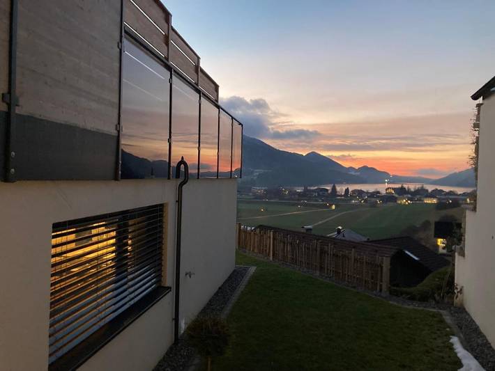 Ferienwohnung für 2 Personen, mit Balkon und Ausblick in Fuschl am See