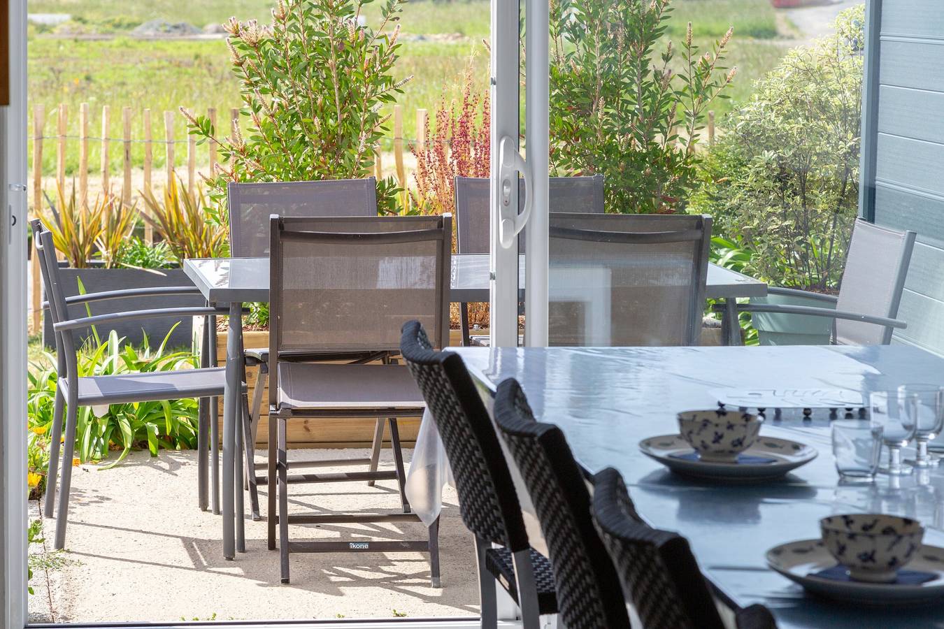 Maison de vacances « L'escale bleue » avec terrasse partagée, jardin privé et Wi-Fi in Guilvinec, Côte de Cornouaille