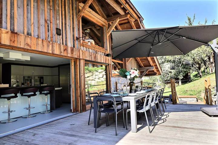 Chalet pour 12 personnes, avec jardin ainsi que sauna et piscine à Montriond - 3