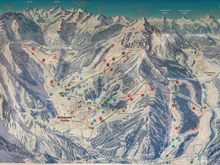 Ferienwohnung für 4 Personen, mit Garten und Ausblick in Berwang - 2