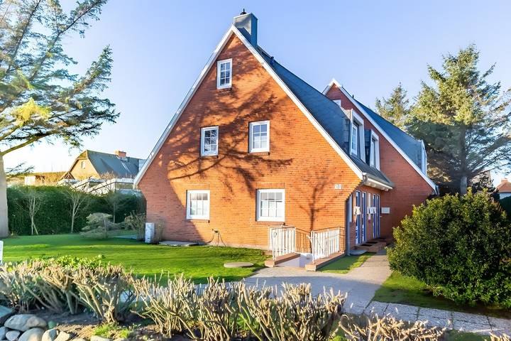 Ferienwohnung für 4 Personen, mit Balkon und Garten auf Sylt