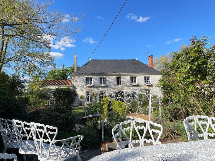 Cottage pour 2 personnes, avec jardin et vue à Nueil-sur-Layon