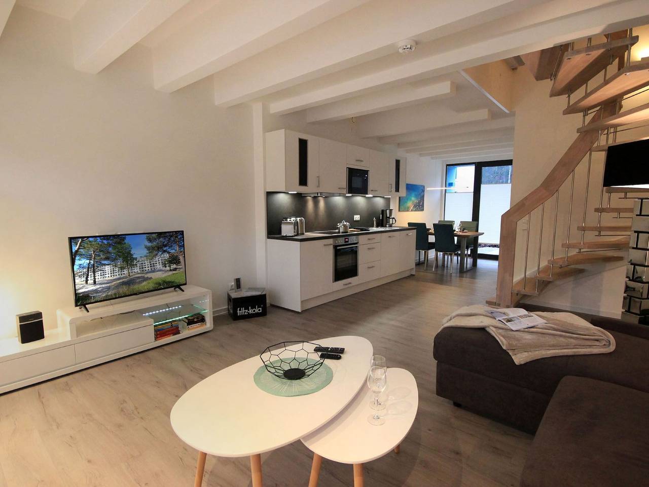 Ganze Ferienwohnung, Haus Arkona, Whg. 2 Auszeit in Prora, Bergen auf Rügen und Umgebung