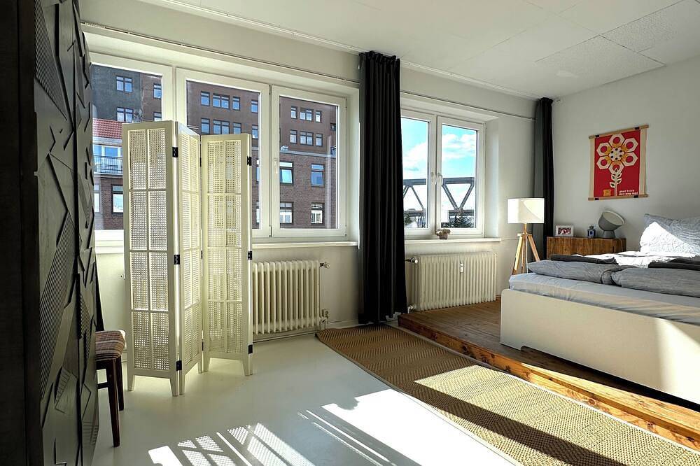 Apartamento entero, Sunny, large loft near the harbor city of Hamburg in Rothenburgsort, Hamburgo