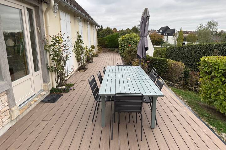 Ferienhaus für 11 Personen mit Garten in Touques, Lisieux und Umgebung