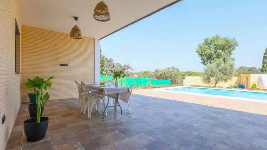 Chalet para 8 personas, con balcón/terraza y piscina en Sierra Norte de Sevilla - 3