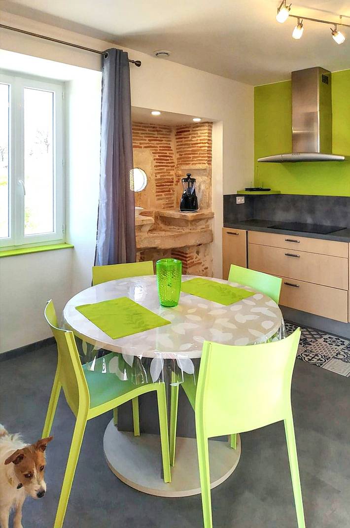 Location de vacances pour 5 personnes, avec piscine ainsi que jardin et terrasse à Loupiac (Lot) - 2