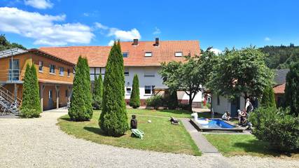 Ferienwohnung für 6 Personen, mit Garten und Terrasse, mit Haustier in Bad Wildungen