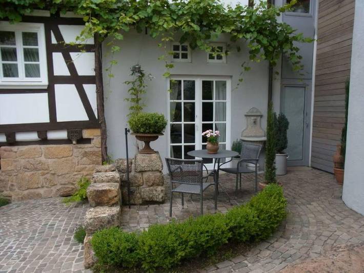 Ganze Ferienwohnung, Ferienwohnung pfa[e]lzerleben - Appartement/Fewo, Dusche und Bad, Wc, 2Schlafräume in Oberotterbach, Südliche Weinstraße