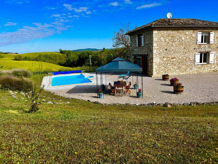 Gîte pour 6 personnes, avec piscine et terrasse à Castelnau-de-Montmiral - 3