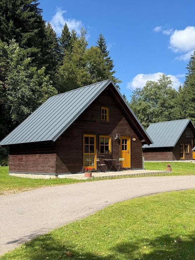 Camping für 4 Personen, mit Garten und Sauna, mit Haustier in Tschechien