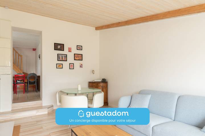 Location de vacances pour 6 personnes, avec Terrasse et Jardin à Les Moutiers-en-Retz