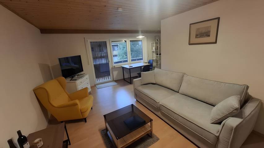Ferienwohnung für 2 Personen, mit Garten und Balkon im Dahner Felsenland