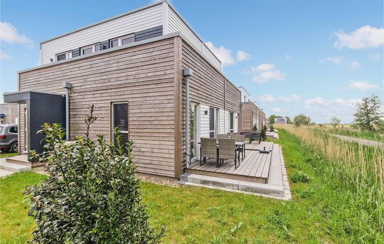 Ferienhaus für 5 Personen, mit Terrasse und Garten, mit Haustier in Tossens