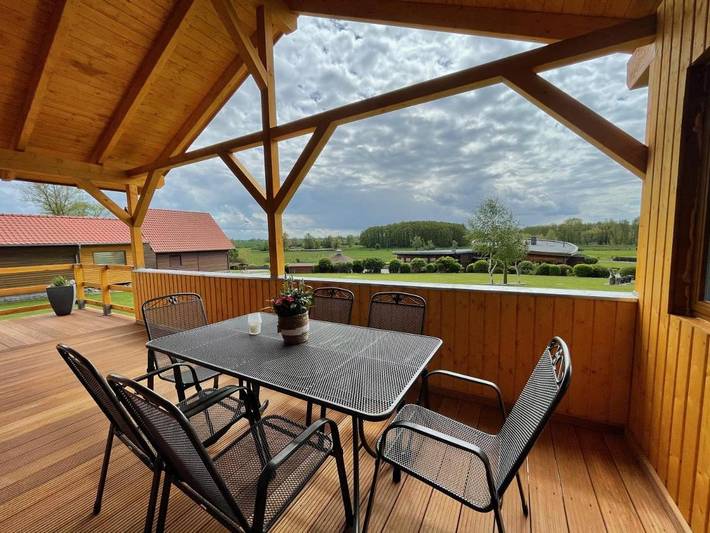 Ferienhaus für 6 Personen, mit Terrasse und Ausblick sowie Sauna in Niepars - 2