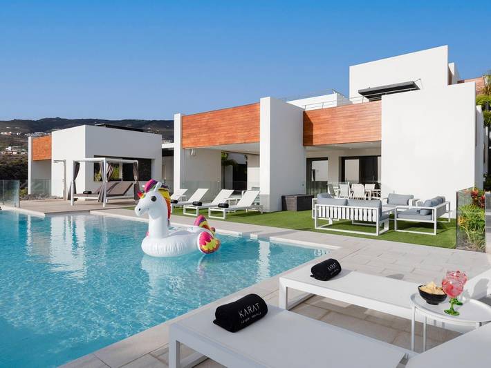 Ferienhaus für 13 Personen, mit Sauna und Garten sowie Pool auf Teneriffa