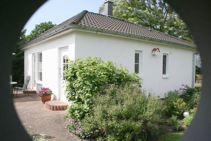 Ferienhaus für 4 Personen, mit Ausblick und Garten an der Müritz