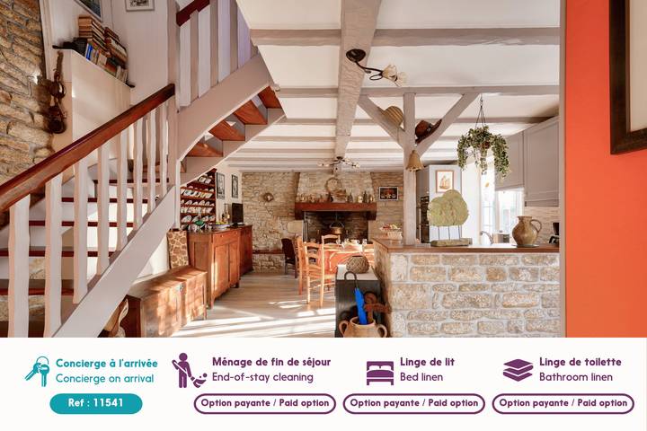 Location de vacances pour 7 personnes, avec terrasse dans Plage Lehan - 3