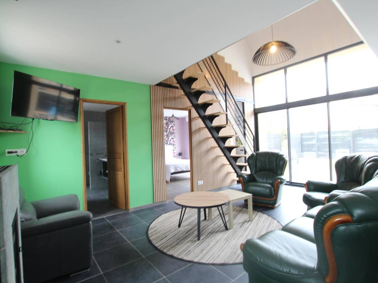 Maison de campagne avec charme moderne en Normandie in La Pernelle, Région de Cherbourg