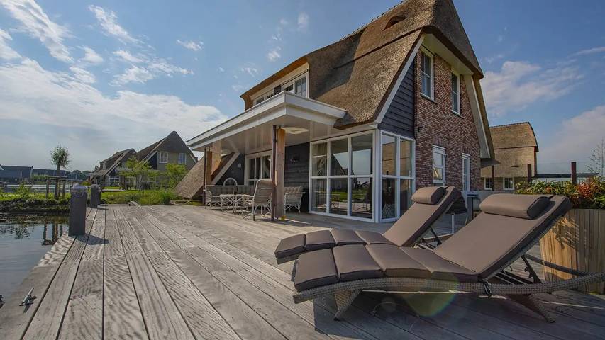Ferienhaus für 9 Personen, mit Garten