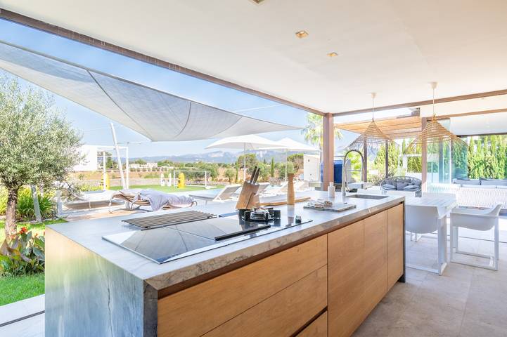 Chalet para 8 personas, con Balcón además de Jardín y Piscina para niños en Mallorca - 4